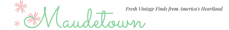 Maudetown Etsy Banner White